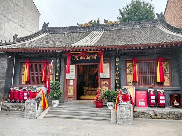 陝西西安 周至趙公明財神廟