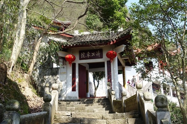 浙江天台山 赤城山 濟公院